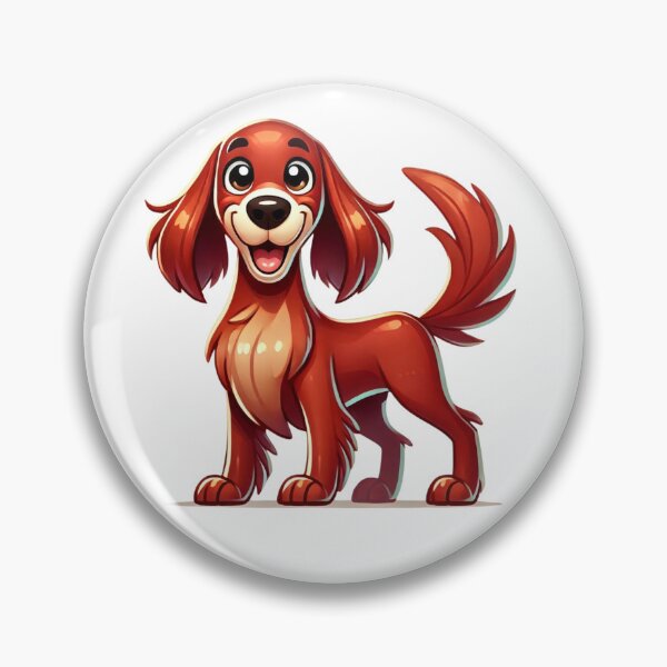 Item preview, Experience the Joy of the World with this cheery Irish Setter! designed and sold by NoelaniArt.