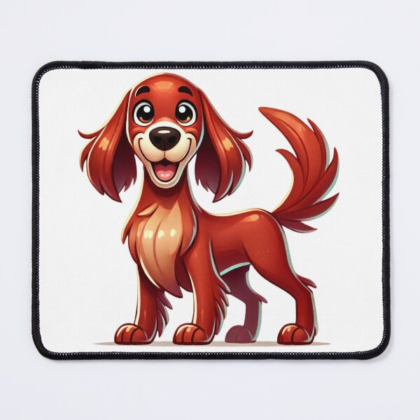 Item preview, Experience the Joy of the World with this cheery Irish Setter! designed and sold by NoelaniArt.