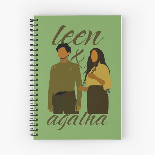 Item preview,  teen and agatha (a text) designed and sold by marvel stickers.