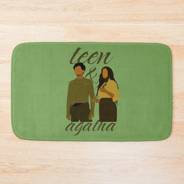 Item preview,  teen and agatha (a text) designed and sold by marvel stickers.
