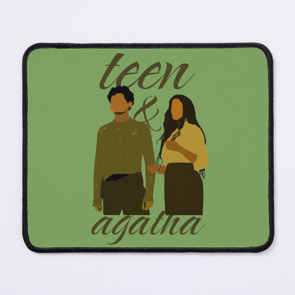 Item preview,  teen and agatha (a text) designed and sold by marvel stickers.