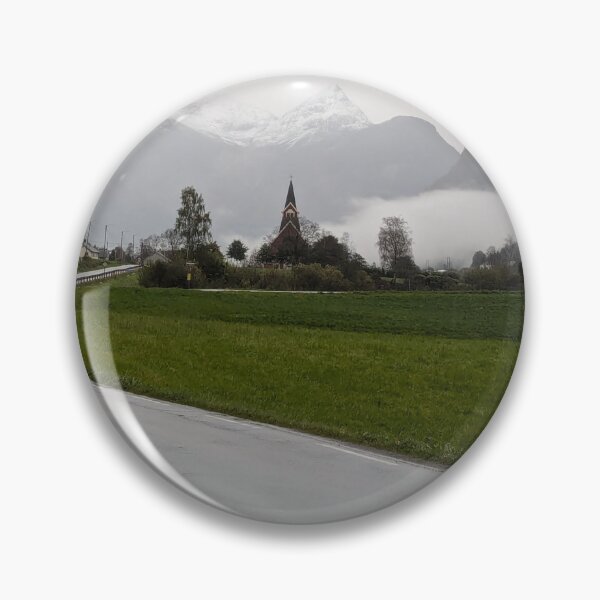 Item preview, Olden Church and Mountains, Olden, Nordfjorden, Norway designed and sold by CLHawley.