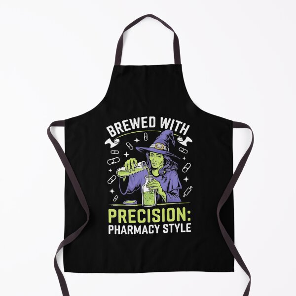 Item preview, Brewed With Precision Pharmacy Style Pharmacy Halloween Funny Gifts for Pharmacists designed and sold by KedzikDesigns.