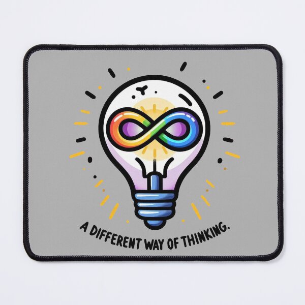 Item preview, A different way of thinking designed and sold by Vkinsify.