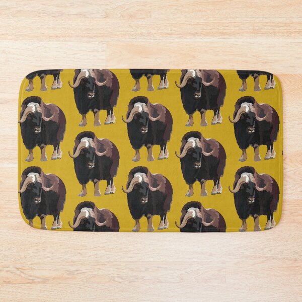 Item preview, M is for Muskox, Muskox – Powerful Arctic Herbivore Wildlife Illustration designed and sold by PrettylittlepastelUk.