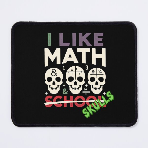 Artikelvorschau, Halloween-Mathematik – Ich mag Mathe und Totenköpfe entworfen und verkauft von GRABAPSHOP.