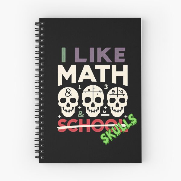 Item preview, Halloween Math - I Like Math & Skulls designed and sold by GRABAPSHOP.