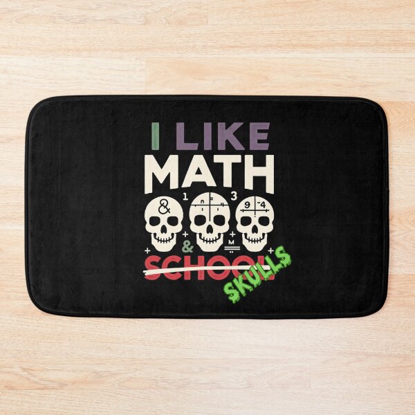 Item preview, Halloween Math - I Like Math & Skulls designed and sold by GRABAPSHOP.