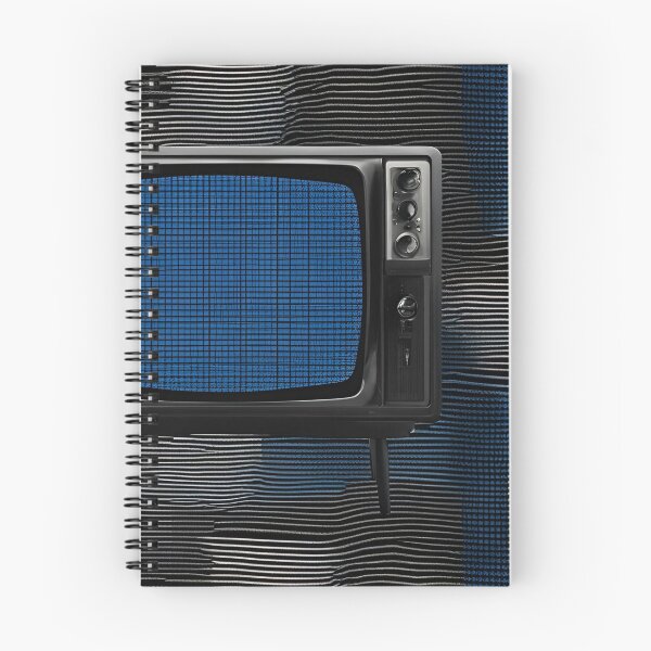 Item preview, Blue Static TV Screen Pattern designed and sold by Have Mercy.