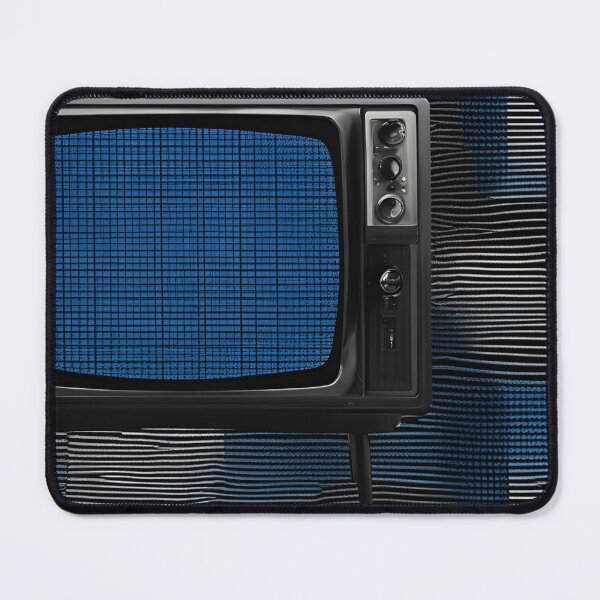 Item preview, Blue Static TV Screen Pattern designed and sold by Have Mercy.