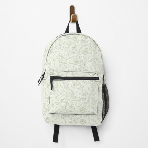 Item preview, Soft Green Hand-Drawn Floral Pattern designed and sold by Stacey Spivak.