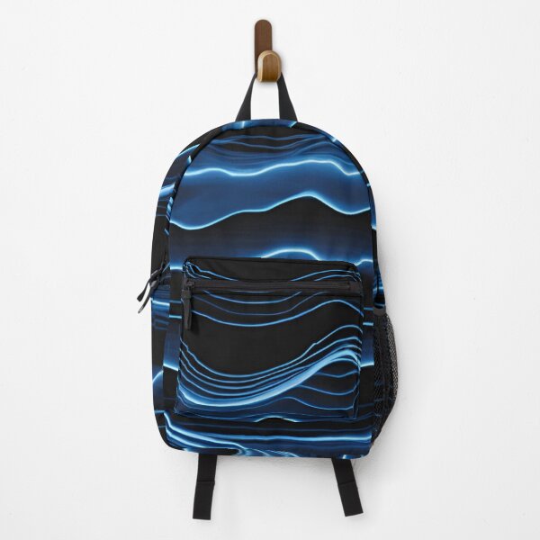 Item preview, Electric Blue Sound Waveforms designed and sold by Have Mercy.