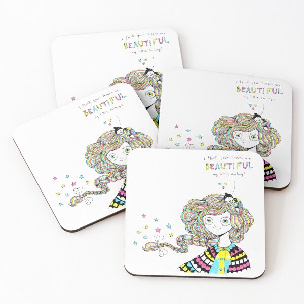 Item preview, I think your dreams are BEAUTIFUL my little darling! designed and sold by Ani Castillo.
