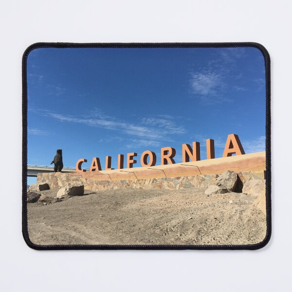 Item preview, California welcome sign designed and sold by Topmel.