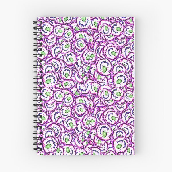Item preview, Funny bacterias drawing motif random pattern designed and sold by DFLC Prints.