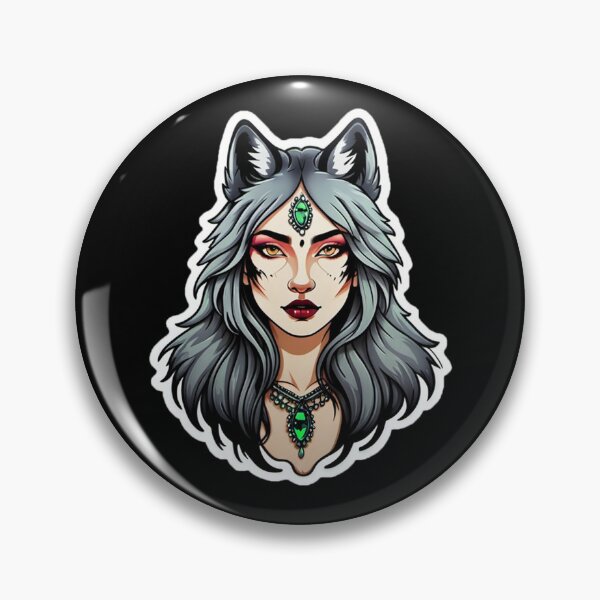 Item preview, Tribal Wolf Woman designed and sold by Bunmigraphics .