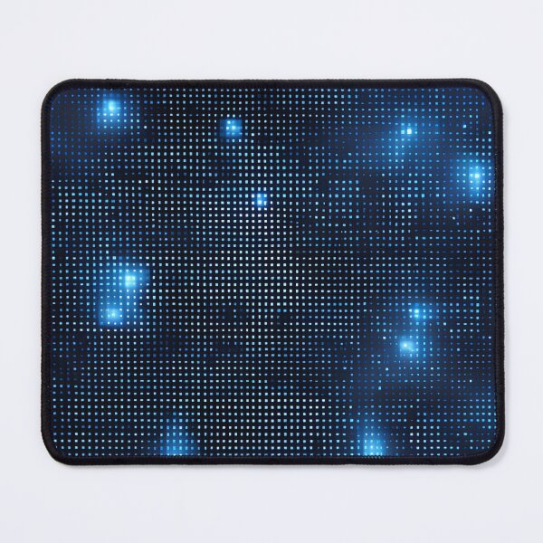 Item preview, Blue LED Grid Pattern on Black designed and sold by Have Mercy.