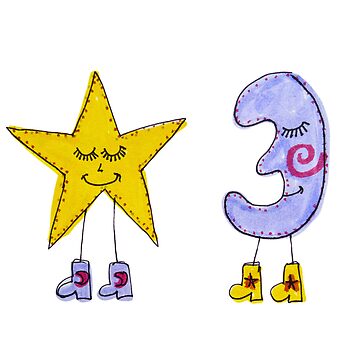 Artwork thumbnail, Star & Moon Guys by livebrave3