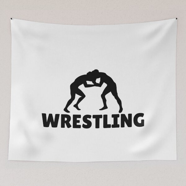 Item preview, WRESTLING (2) - BLACK designed and sold by ArtsyCity.