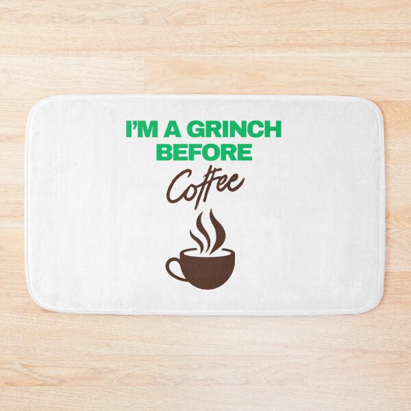 Item preview, Love coffe. Coffee time. I'm a grinch before coffee.  designed and sold by Lunarmenta.