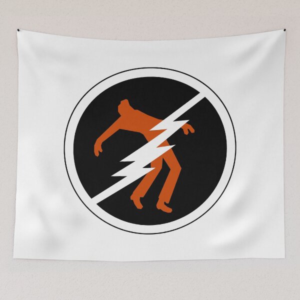 Item preview, A Man is Struck by Lightning designed and sold by bfvrp.
