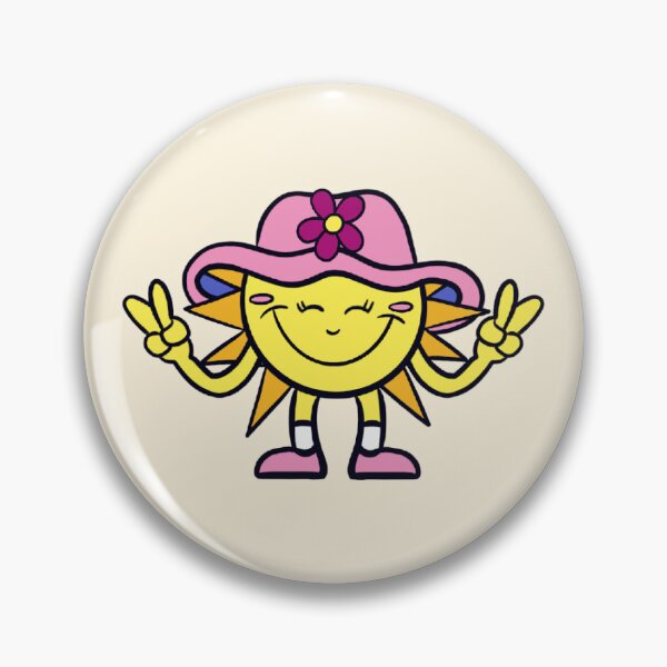 Item preview, Cute hippie summer sun with bucket hat designed and sold by ohsodreamylab.