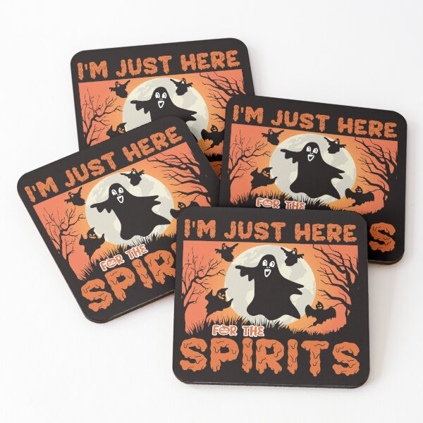 Item preview, Halloween Spirits Im Just Here For The Spirits designed and sold by AAttic901.