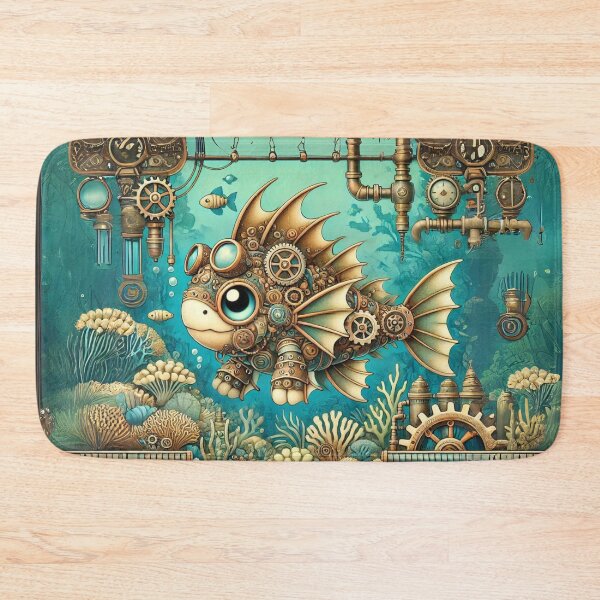 Item preview, Steampunk Dragonfish designed and sold by Sillytoe.