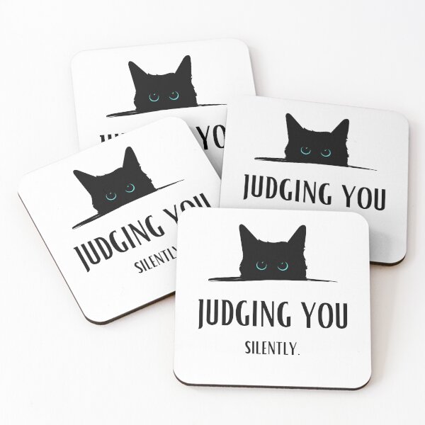 Item preview, Judging cat. "Judging you silently". designed and sold by AccessibleShop.