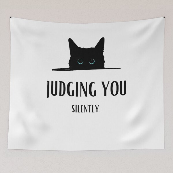 Item preview, Judging cat. "Judging you silently". designed and sold by AccessibleShop.