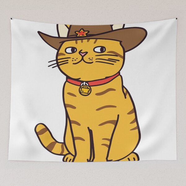 Artikelvorschau, Meowdy Cowboy entworfen und verkauft von GoverArt.