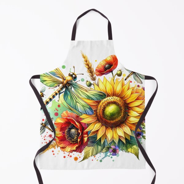 Item preview, Dragonflies, Poppies, Bees, Sunflowers designed and sold by Cart-and-Tote.