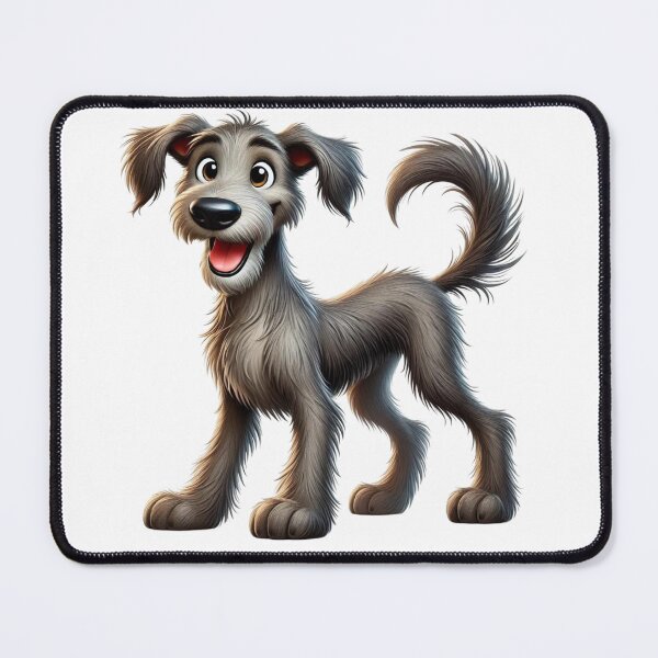 Item preview, Welcome this Cheerful Irish Wolfhound into your Heart! designed and sold by NoelaniArt.