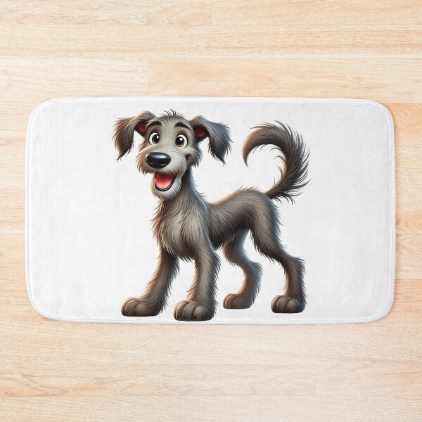 Item preview, Welcome this Cheerful Irish Wolfhound into your Heart! designed and sold by NoelaniArt.