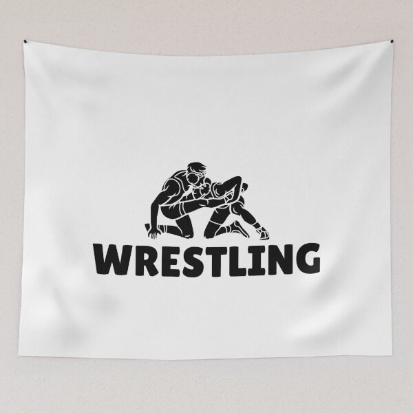Item preview, WRESTLING (3) - BLACK designed and sold by ArtsyCity.