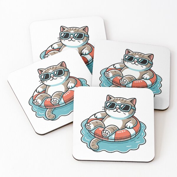 Item preview, Swimmer Cat designed and sold by MaateoDesign.