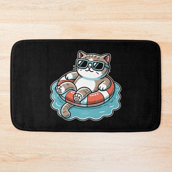 Item preview, Swimmer Cat designed and sold by MaateoDesign.