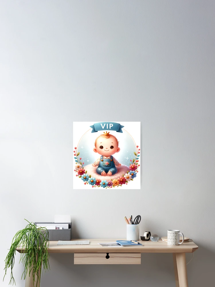Imagen 2 de 3, Póster con la obra VIP, diseñada y vendida por GoldenPattern.