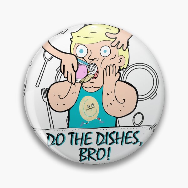 Item preview, Do The Dishes, Bro! designed and sold by GetBrotivated.