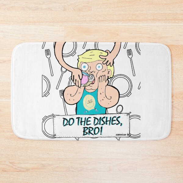 Item preview, Do The Dishes, Bro! designed and sold by GetBrotivated.