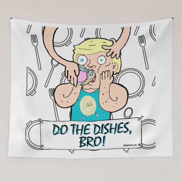 Item preview, Do The Dishes, Bro! designed and sold by GetBrotivated.