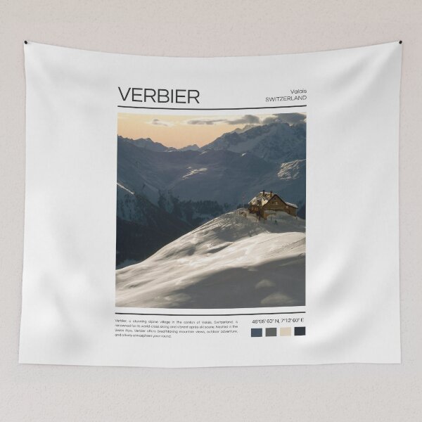 Item preview, Verbier - Switzerland - Photography designed and sold by StudioRedKoala.