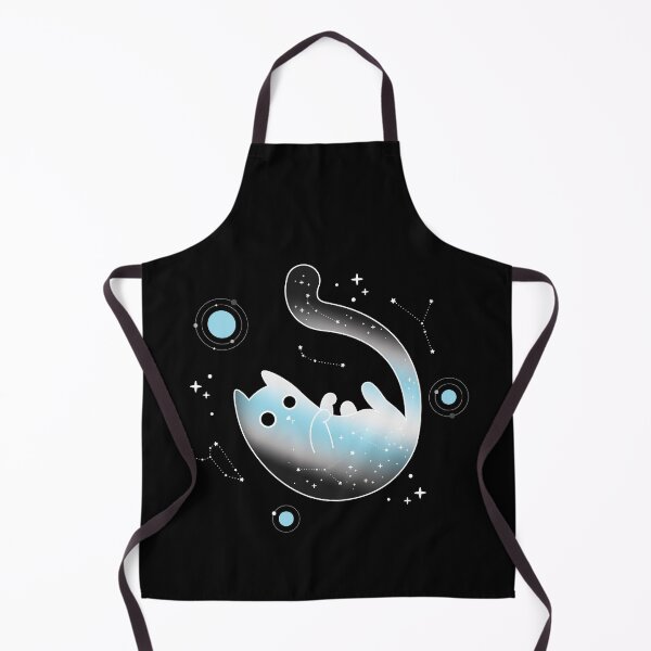 Item preview, Demiboy Cat Space Galaxy LGBT Pride Flag designed and sold by Clara Hollins.