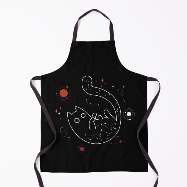 Item preview, Lesbian Cat Space Galaxy LGBT Gay Pride Flag designed and sold by Clara Hollins.