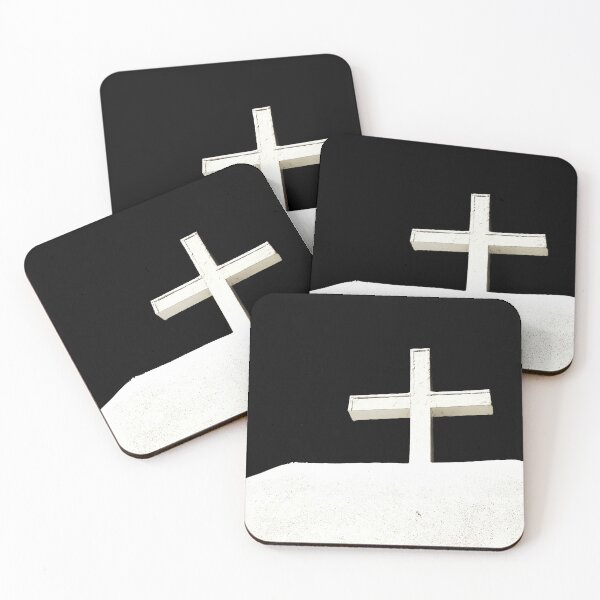 Item preview, Cross in the Sky ~ Black and White designed and sold by maremetal.