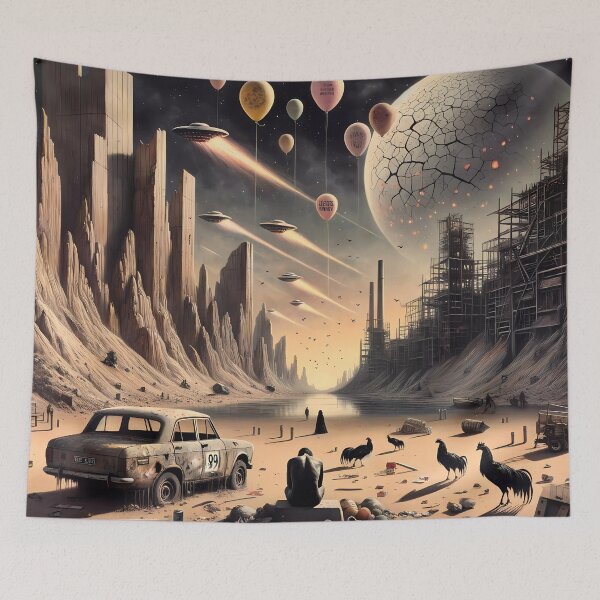 Item preview, Apocalyptic Dreamscape Unveiled designed and sold by FNORD-10111.