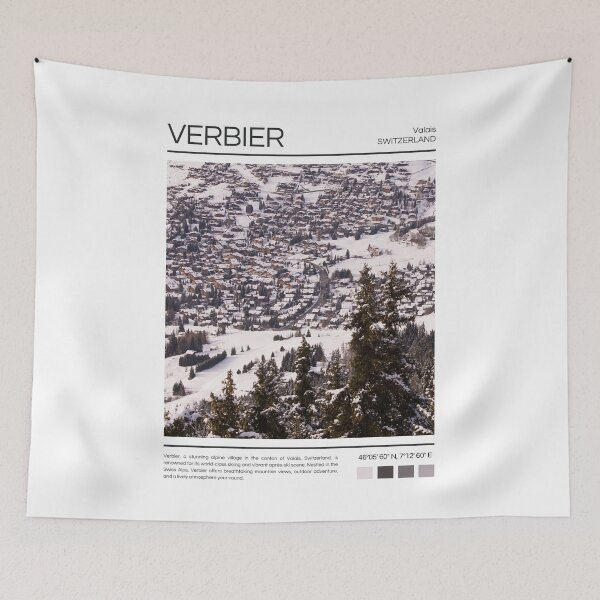 Item preview, Verbier - Switzerland - Photography designed and sold by StudioRedKoala.