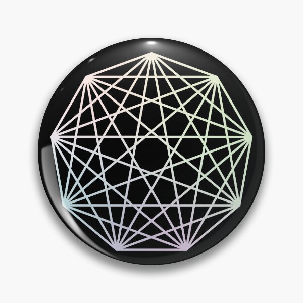 Item preview, King Gizzard Iridescent Nonagon designed and sold by pmcmanndesign.