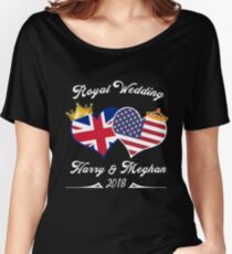 Royal Weddign 2018 Harry and Meghan t-shirt Women's Relaxed Fit T-Shirt