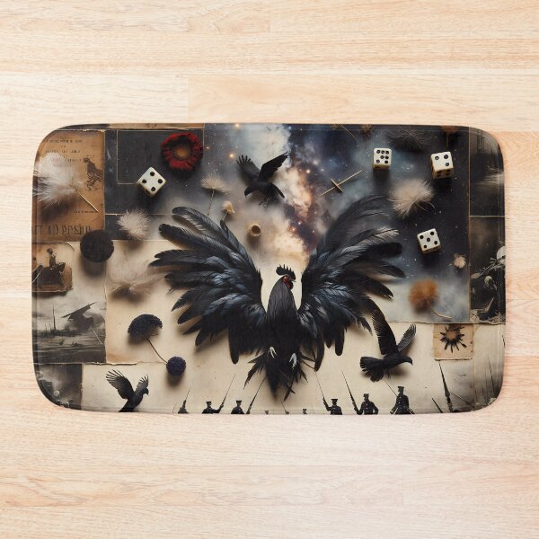 Item preview, Cosmic Rooster Collage designed and sold by FNORD-10111.
